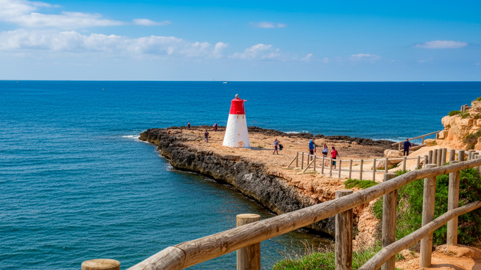 Le phare pain de sucre et le chemin du lézard