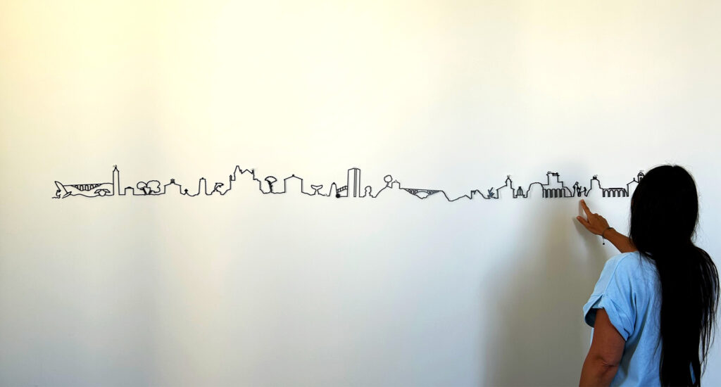 Skyline Côte bleue intégrale horizon by graphic design